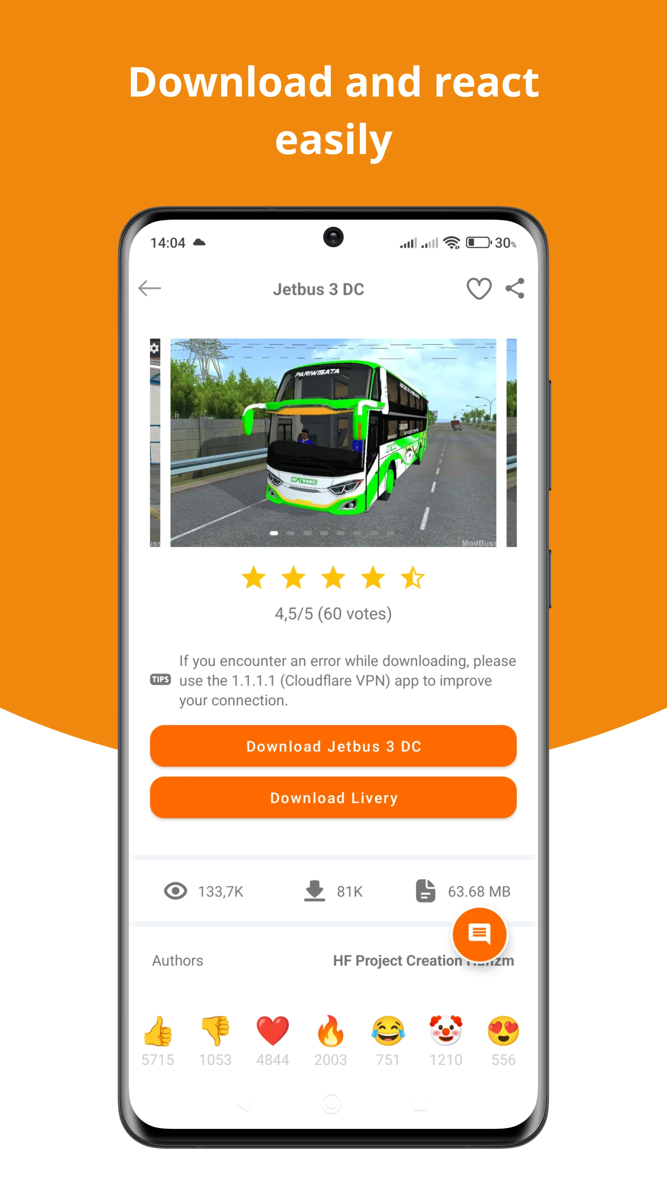 Mod Bussid screenshot